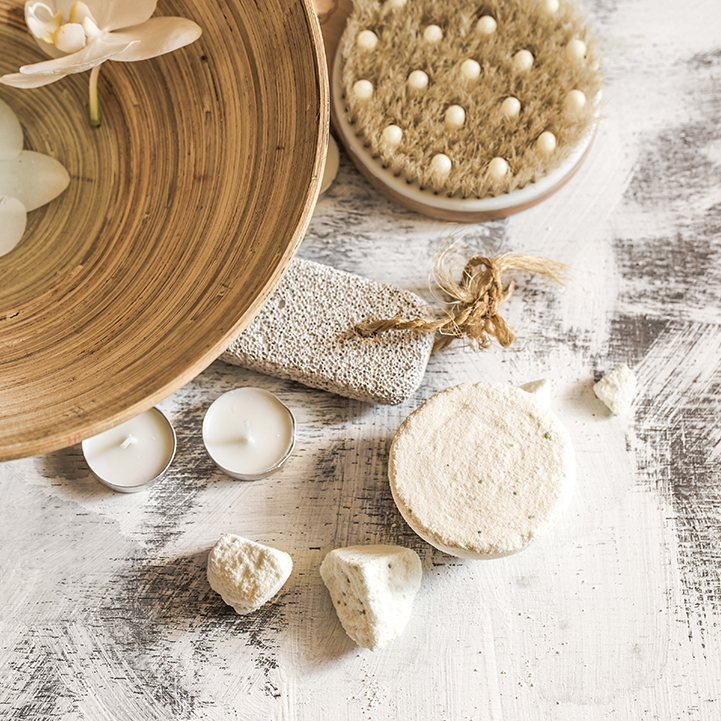 Spa composition of objects