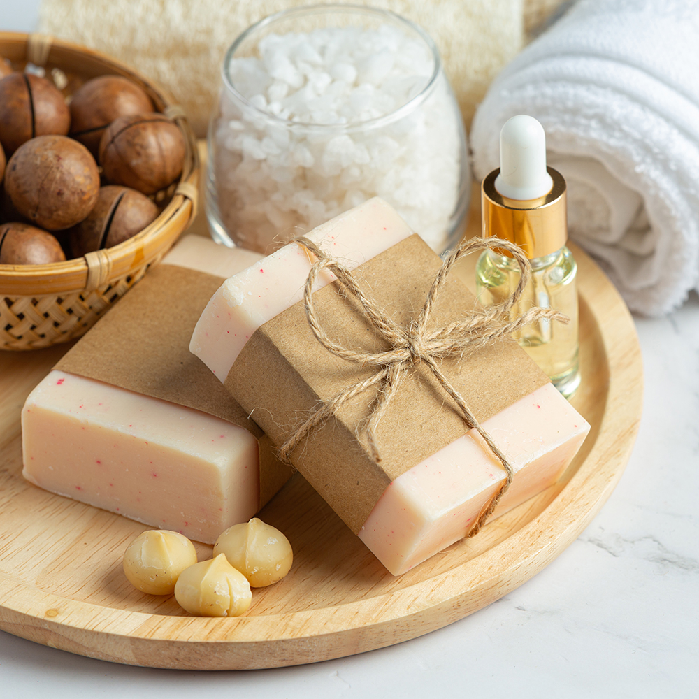 macadamia soap skin care treatment